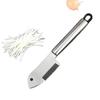 Enhanced Scallion Shredder & Slicer with Garlic Peeler - Super Fine Shreds Tool