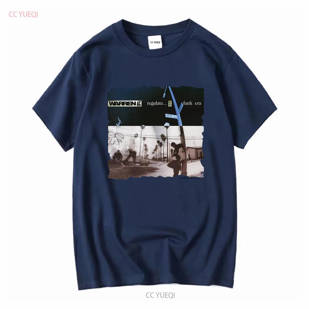 Vintage Warren G Regulate Funk Era 1994 Rapové tričko Velké Černé Opotřebované Vzácné dlouhý nebo krátký rukáv vintage Mírně vyprané