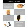 AUCHTEL TL-W5 Proximity Sensor Small Size 5mm DC 12V 24V 3 Wire Metal Approach Inductive Switch GKB-M0524 Automation NPN PNP PLC
