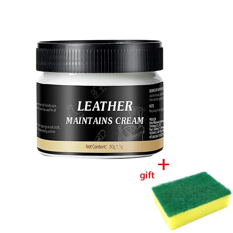 

100 г Крем для ухода за кожей Maint Ains и Обувь Сапоги Сумка Ремонт Полировка Очиститель Кожаное пальто Автосиденья Глубоко питательный уход 100g