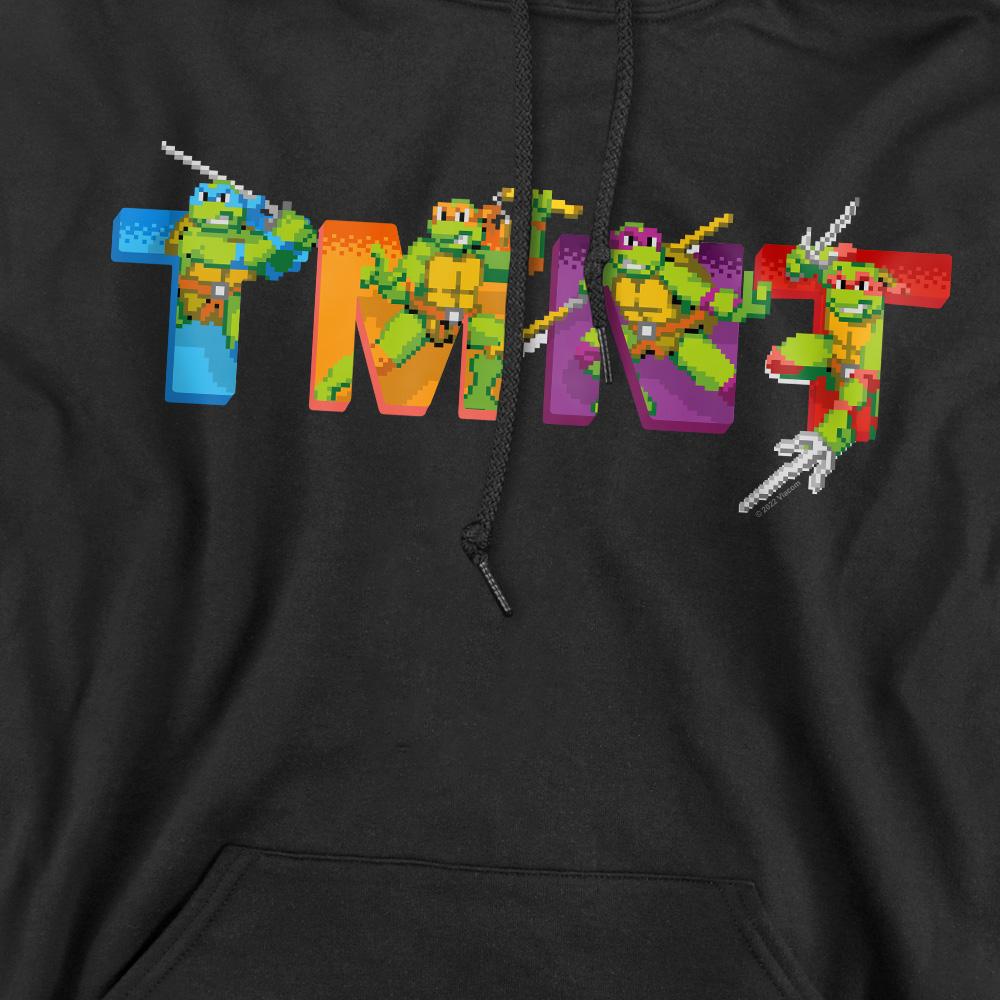 Teenage Mutant Ninja Turtles Mens Arcade Main Screen Hoodie