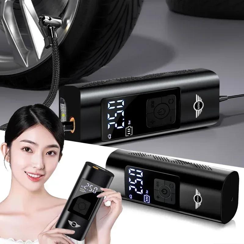 X4 X5 X6 2025 For BMW MINI Mini Air Compressor 12V 150PSI Portable Electric Air Pump Car Tire Inflator For BMW Mini F54 F55 F56