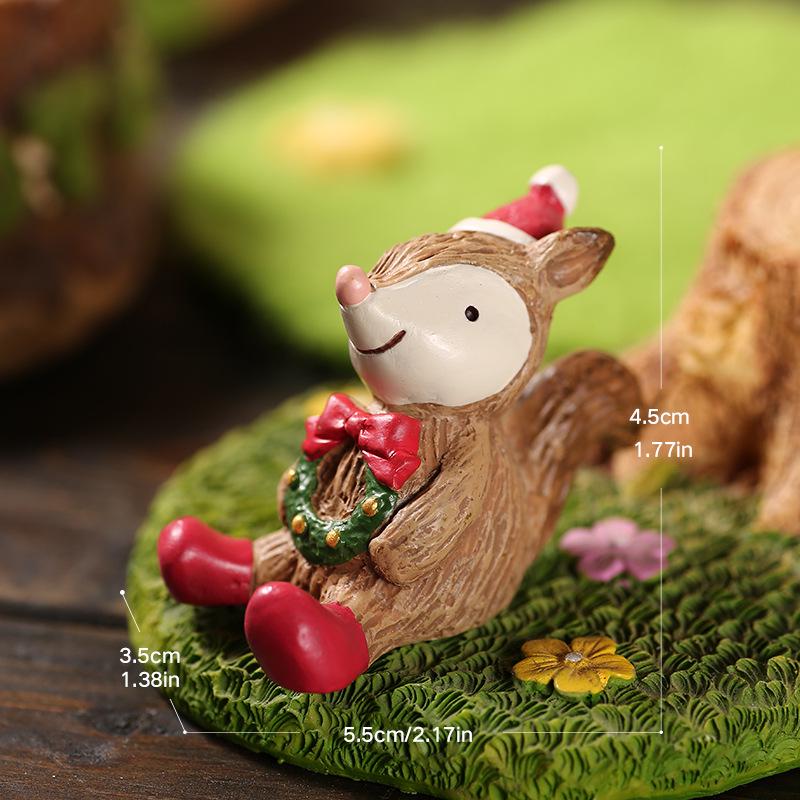 Creative ZAKKA Christmas Decor: Home Goods, Dolls, Figurines, Micro Landscape Ornaments, and Christmas Tree Decorations