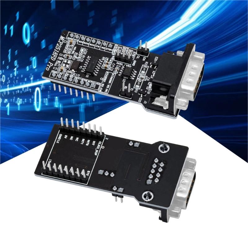 SPI to CANFD Module MCP2518FD Module ATA6560 Transceiver CAN Communication Module Bus Module Super MCP2515 Module