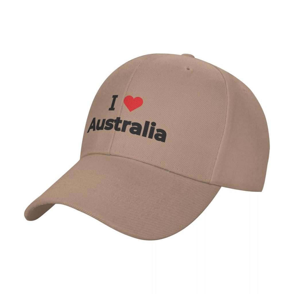 I love Australia Baseball Cap foam party Hat Icon Snapback Cap Women Beach Fashion Mens