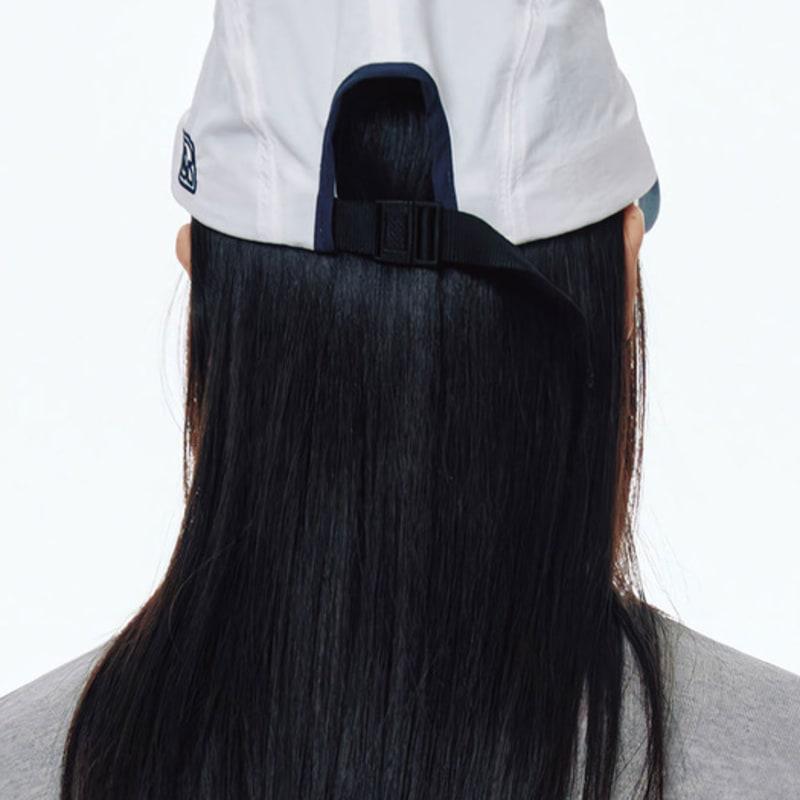 CENTAUR.KR MORNING GLORY NYLON CAMP CAP_WHITE