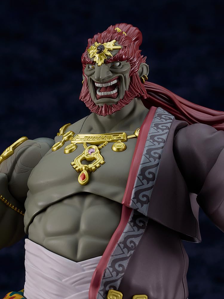 figma The Legend of Tears of the Kingdom Ganondorf Tears of the Kingdom Plastic Painted Movable Figure Zelda ver. Non-scale