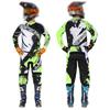 Ensemble Motocross Enfant Maillot et Pantalon Moto Vêtements Enfants Grand Garçon Fille Ensemble Équipement MX Jeunes Combinaison de Course