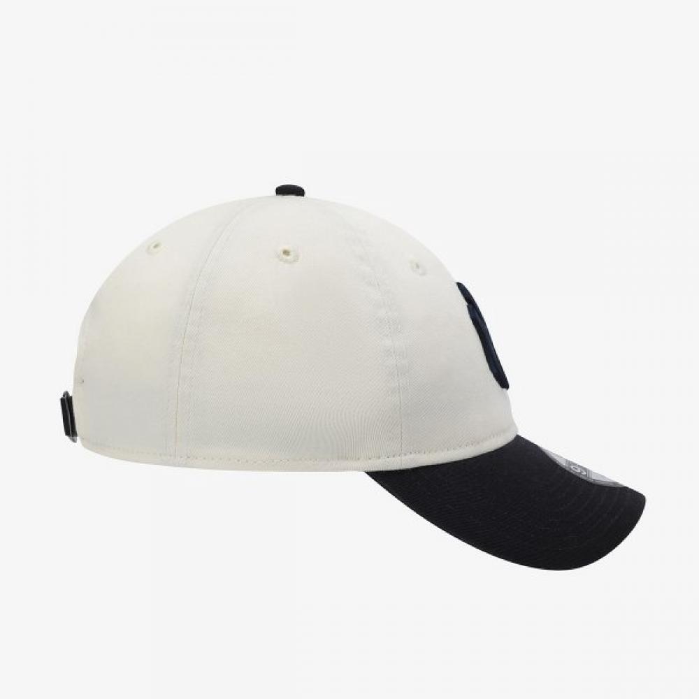 New Era Mlb New York Yankees Basic Unstructured Ballcap Ivory 15131668