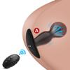 Butt Plug Kvinner Menn Prostata Massasjeapparat Oppblåsbar Vibrerende Anal Plugg Fjernkontroll Anal Vibrator Sexleketøy for menn Kvinner