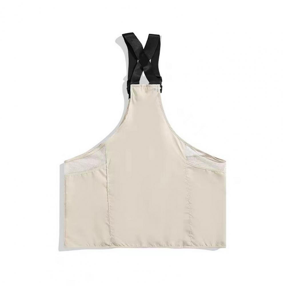 Chest Bag Vest Hip-Hop Style Adjustable Straps Design Multi Big Pockets Men Waistcoat Street Style Unisex Sports Vest Streetwear