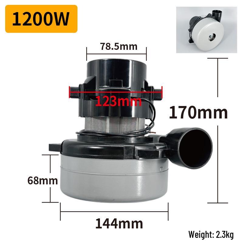 Compatible Motor for Jieba Weibao Floor Scrubber & Vacuum Cleaner with Floor Brush and Dustless Saw Table