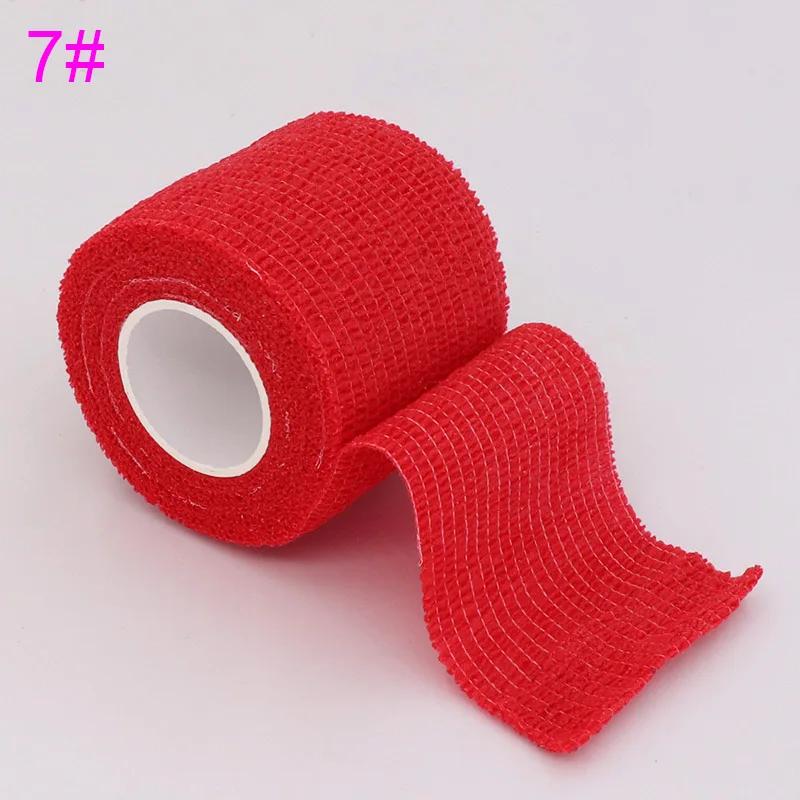 18 Colors Athletic Wrap Tape Self Adhesive Elastic Bandage Sports Protector for Knee Ankle Shoulder
