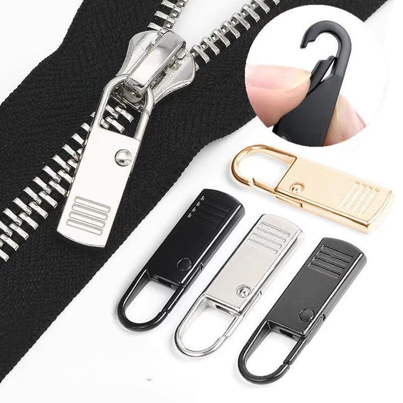 5 detachable zipper fasteners, repair and replacement of zippers for schoolbags, zipper for jeans, sewing accessories