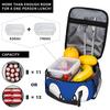 Insulated Lunch Bag Sonices Face Accessories  Lunch Container INS Trendy Thermal Cooler Bento Box For School