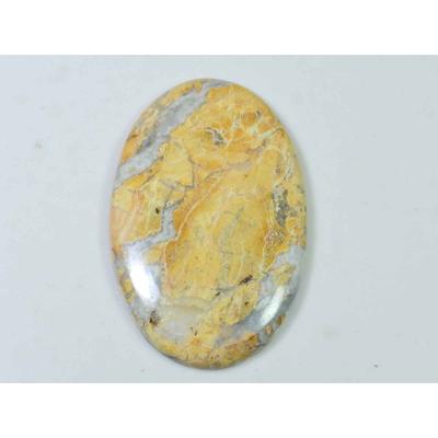 45Cts.Natural Malingano Jasper Oval Crystal Cabcochon Loose Gemstone 28X43MM SK-2391
