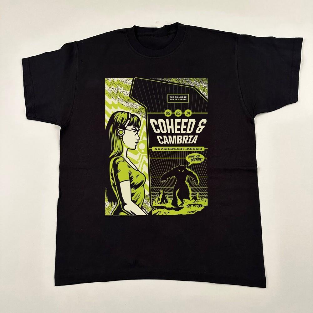 Coheed and Cambria Band Poster Shirt Unisex All Sizes AR630 Unisex T-Shirt XXXL