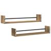 Corner Bookshelf Wall Shelf Set of 2, Book Floating Shelf, Bookshelf, Bedroom Plant Shelf, Living Room, Bathroom, Upright Shelf, 80x16x14 Cm