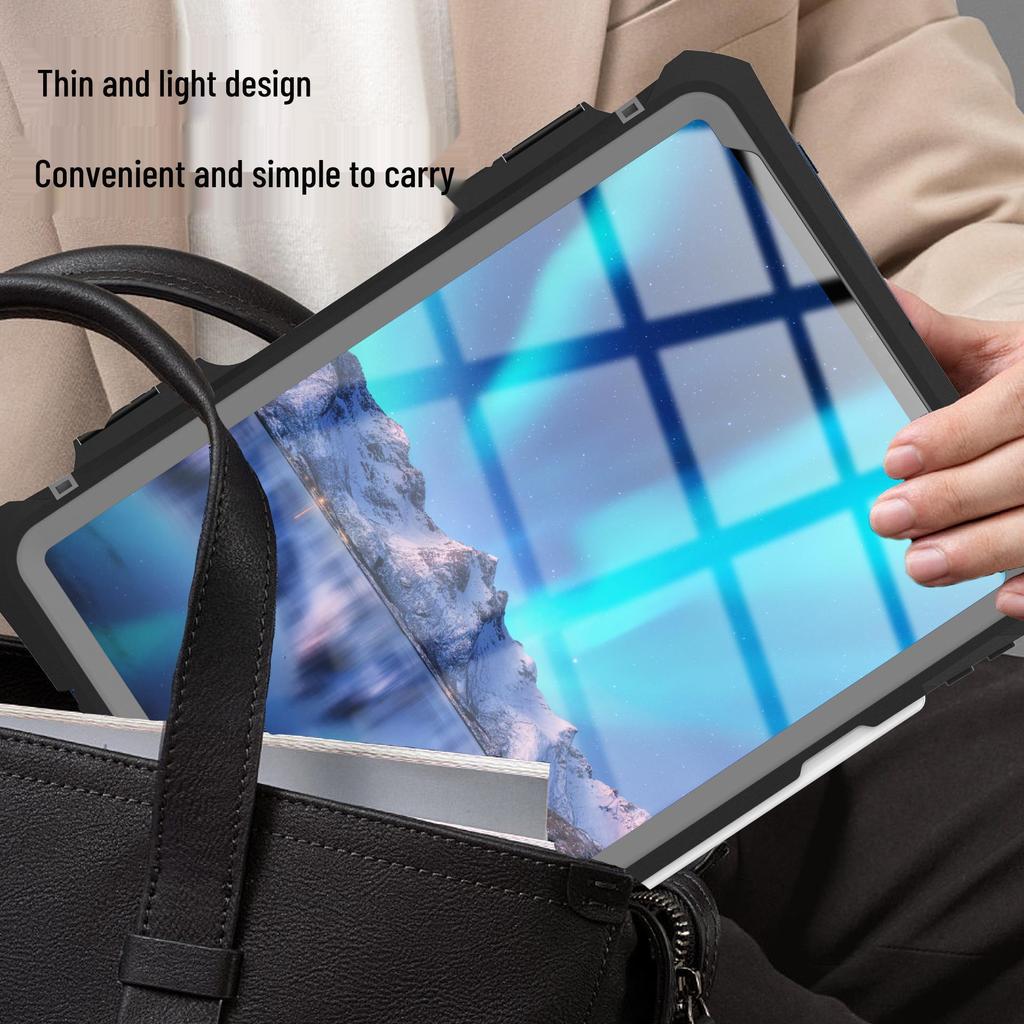 IPad Pro 11 5. Gen Wasserdichte stoßfeste Schutzhülle, Vollabdeckung, Abrieb- und kratzfest, Tragbare Tablet-Abdeckung