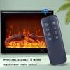 Replacement Fireplace Remote Control Compatible with Twin Star ClassicFlame TRESANTI Electric Fireplace Heater 42IF442FGL-B000 421F442FGL-B000