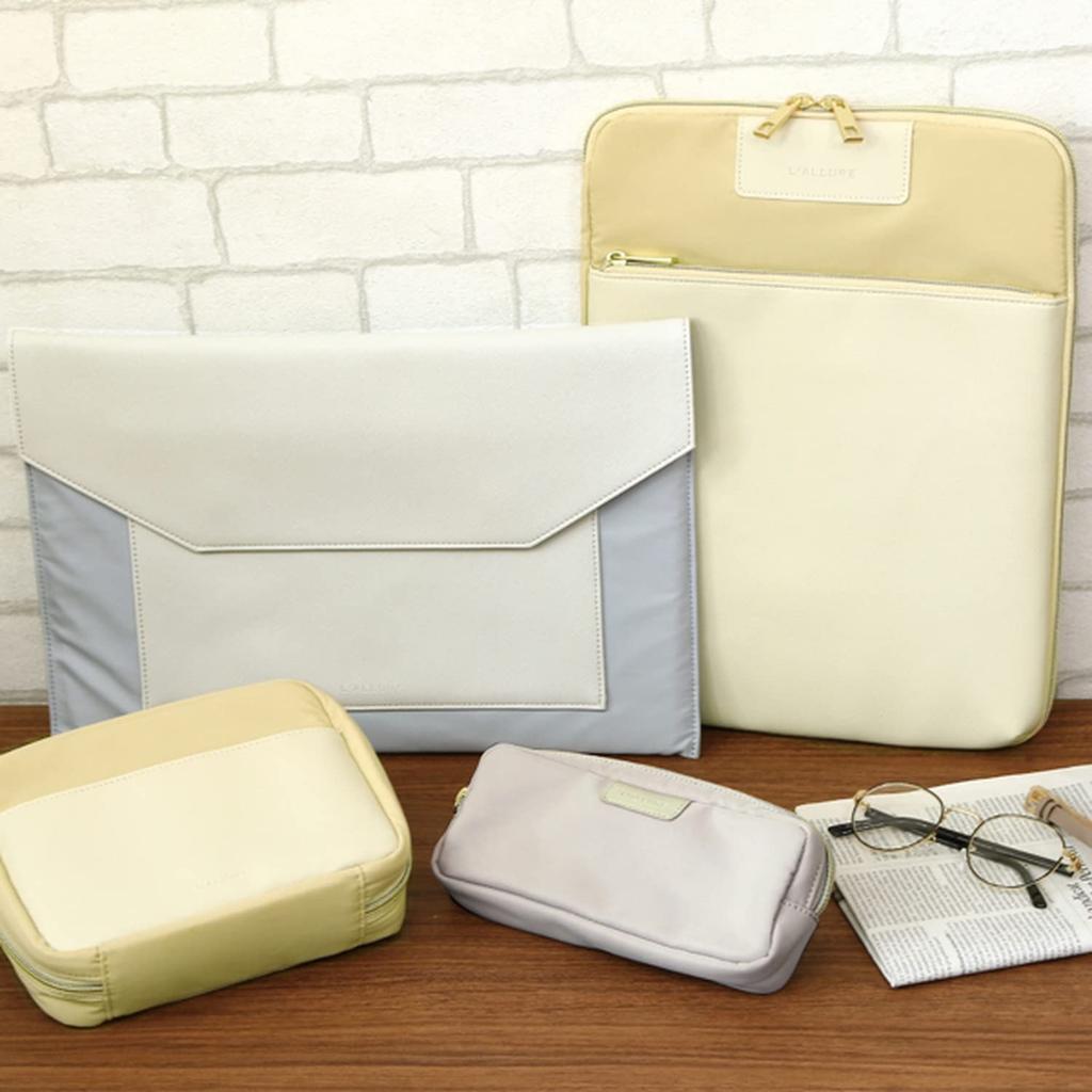 LaboClip Pouch Slim Cable Lalule Pouch, Blue, A23-LLCP-BL