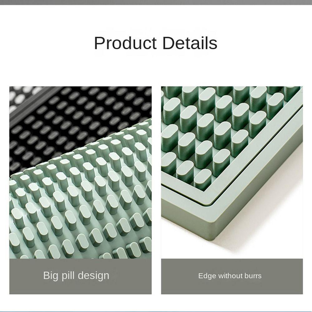 Fantasy Style Draining Mat Silicon Drying Mats 2024 Tableware Mat  Kitchen