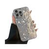 Star and Moon Ink Design Phone Case for Apple 17 Pro Max with Precise Cutouts & Feathery Yarn, Includes 16 Lens Film for 14 & 13 Models