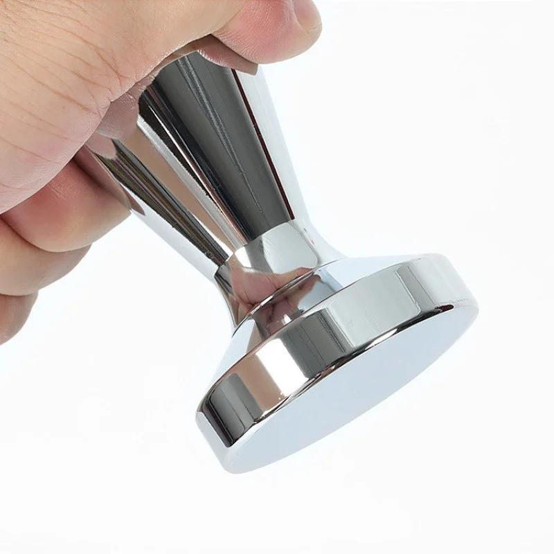 Espresso Tamper 51mm/53mm/58mm Coffee Barista Espresso Flat Tamper Base Press Mat Coffee Basket Portafilter Holder Coffeeware