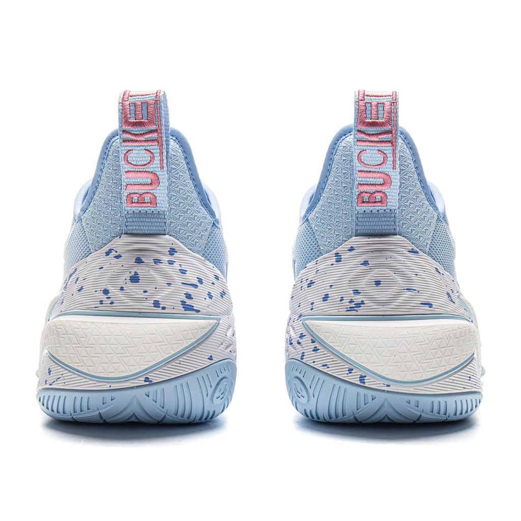 Li Ning Buckets Low top Basketball Shoes Men's Blue ABAV051-55