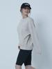 More Like It Pigment Loose Fit Sweatshirt Light Beige