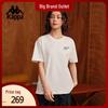 Kappa 2025 Summer Embroidered Cotton Casual T-Shirt