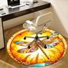 Stained Dragonfly Office Carpet Chair Mats, Home Decor, Sofa Rug, Office Carpet Gift for All Rooms1118166a