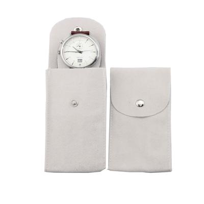 Velvets Watch Holder Jewelry Storage Pouch for Travel and Organization Soft Watches Protective Case Organizer Pocket