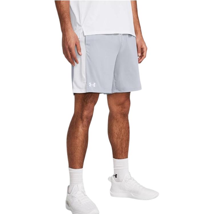 

Under Armour Solid Color Mid-Rise Straight Leg Casual Shorts Men shorts Gray 1383346-465 XL