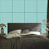 Wallpaper Fabric Pattern Turquoise and Celadon for Living Room and Bedroom 50x1000