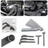 Motorcycle Scooters Engine Valves Screw Repair Wrench Adjusting Square Hexagonal Hole Spanner Tool with Feelers Gauges
