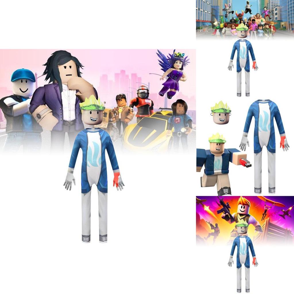 Stilig Pocket Devs Roblox-kostyme for barn, allsidig og komfortabel passform for Halloween-arrangementer