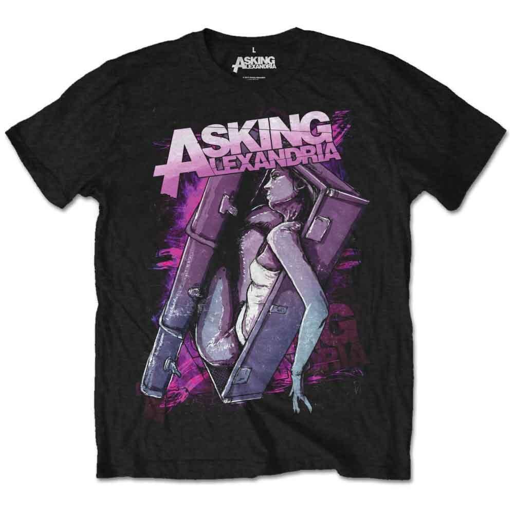 Asking Alexandria Coffin Girl Oficjalna koszulka męska Unisex