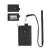 Waterproof RFID Blocking Wallet Lanyard Keychain Zipper Case Anti-Theft Wallet Slim Design ID Window Wallet Travel Use