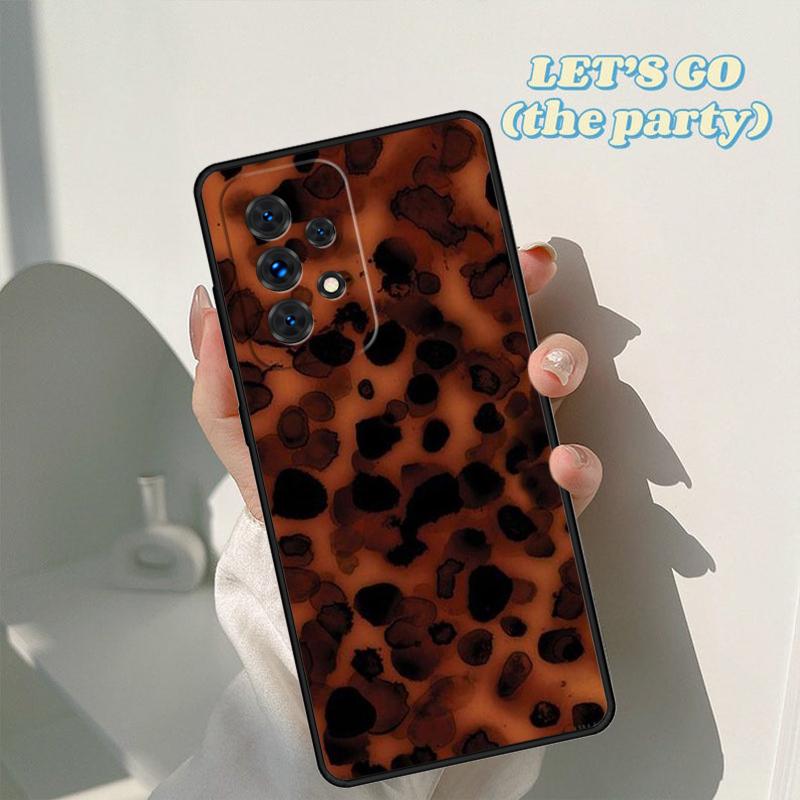 Tortoise Shell Pattern phone case For Samsung Galaxy A42 A31 A40 A51 A71 A32 A80 A91 A52 A72 A73 A20e A21S A50 A70 A11 A12 Cover