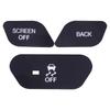 For Chrysler 200&300 2014-2017 A/C Climate Control Button Repair Decals Sticker