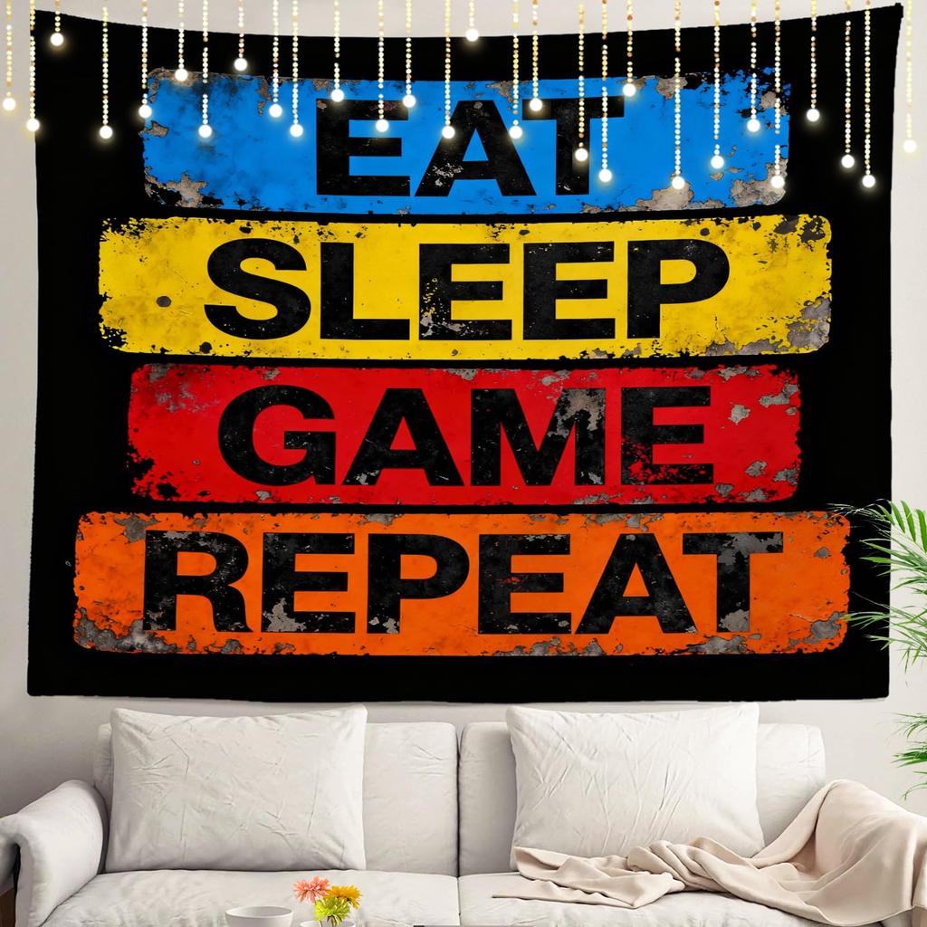 Graffiti Abstract Tags Wall Tapestry Letters Without Meaning Hand Street Wall Hanging Large Tapestry Decoration Polyester Fiber