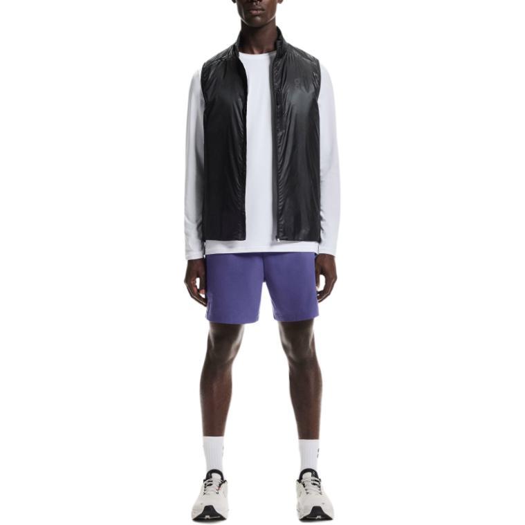 On Core Mid-Rise Drawstring Side Split Three-Quarter Running Shorts Men shorts 1MF10120773