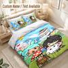Toca Boca World Bedding Set, 1 Duvet Cover & 2 Pillowcases Soft Comfortable Bedroom Home Textile Decor