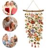 Handmade Cotton Floral Crochet Macrame Hanging Soft Artisan Wall Piece Boho Farmhouse Indoor Wall Art Ornament for Home Room