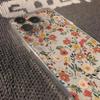 Ins Fresh Small Wildflower iPhone 17Promax Mobile Phone Case Transparent Application Apple 16promax Space Case