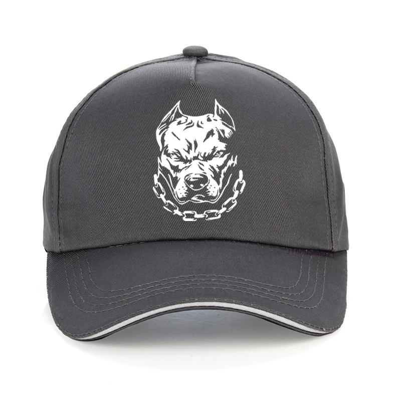 Cool Bully Hip Hop Baseball Caps Cute Pitbull Dog Lovers Snapback Cap Animal Dog Mom Dad Trucker Hats Gorro