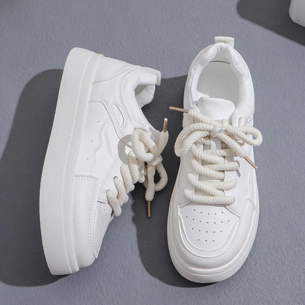 Fashion Women's Sneakers Spring Autumn Fashionable Casual Thick Soled Shoes Comfortable Height-increasing Platform Soles for Women