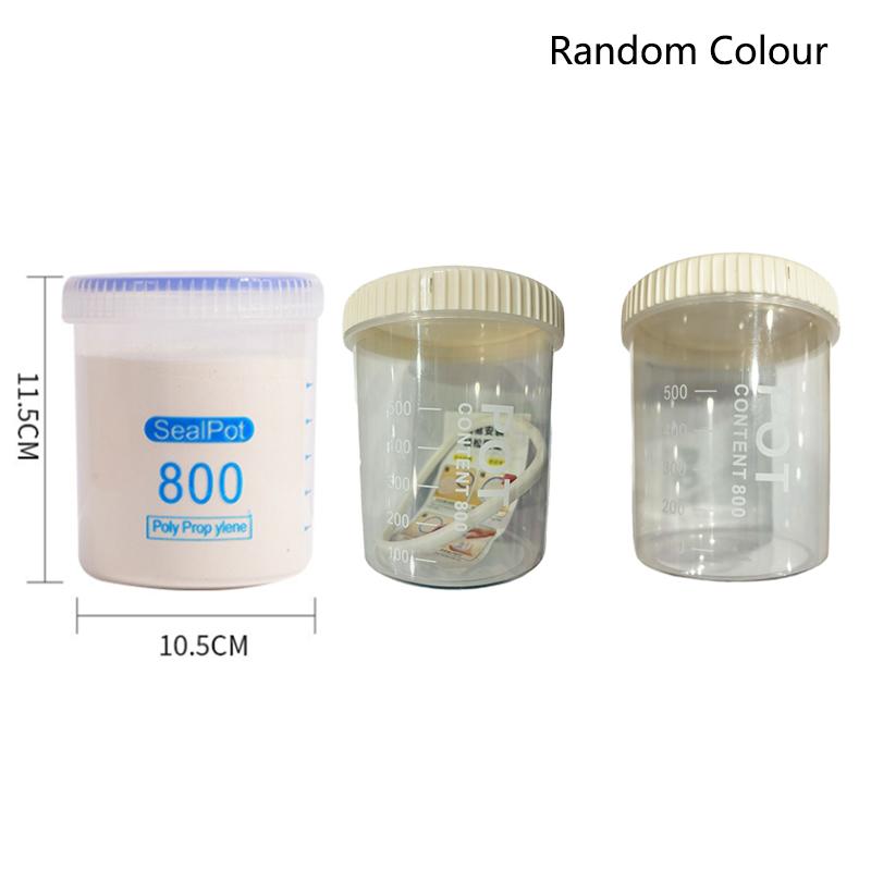 1 шт. герметичный ящик для хранения прозрачный кухонный органайзер для пищевых продуктов и зерна емкость для хранения пластиковые большой емкости влагонепроницаемые герметичные банки