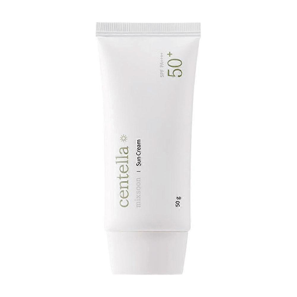 Crema Solare Centella Asiatica con Protezione Spf50 Pa, Texture Cremosa Leggera per Pelli Sensibili, 50g meno